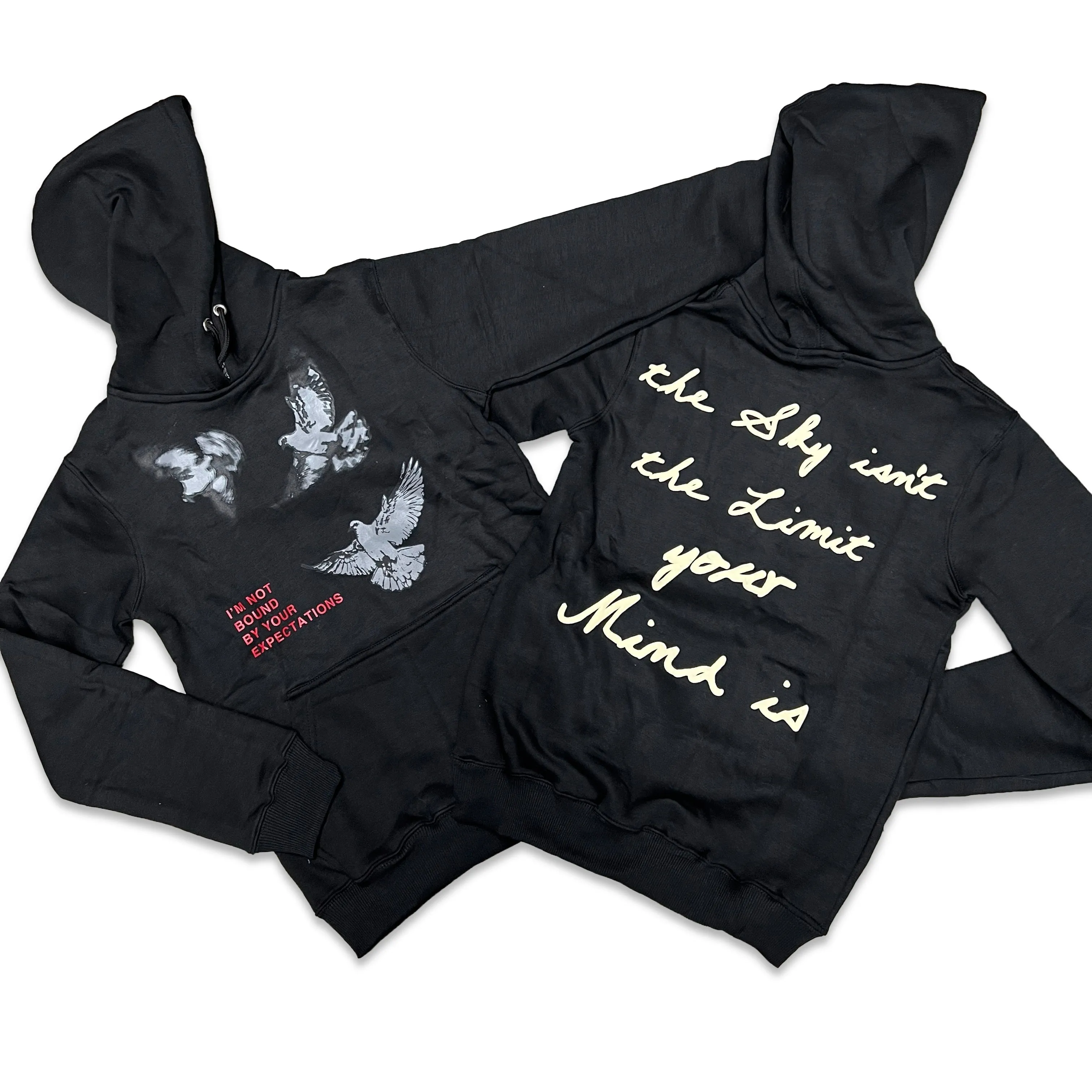 RETRO LABEL GO BEYOND HOODIE (Retro 2 Black Cement)