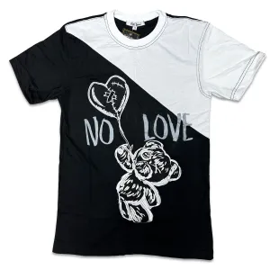 RETRO LABEL No Love SHIRT (RETRO 4 BLACK CANVA)