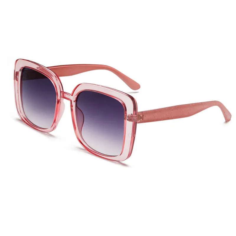 Retro Large Frame Sunglasses