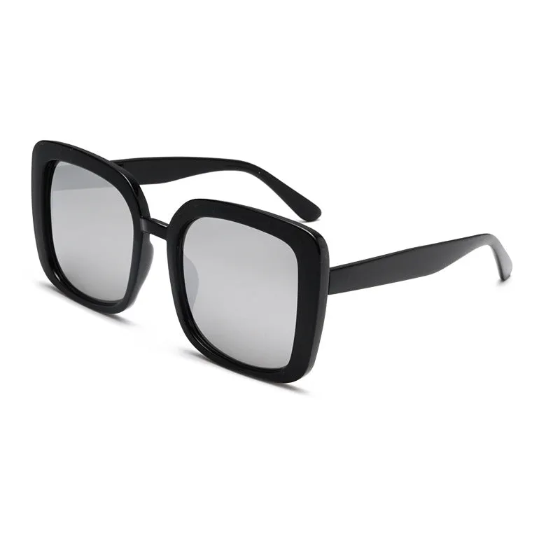 Retro Large Frame Sunglasses