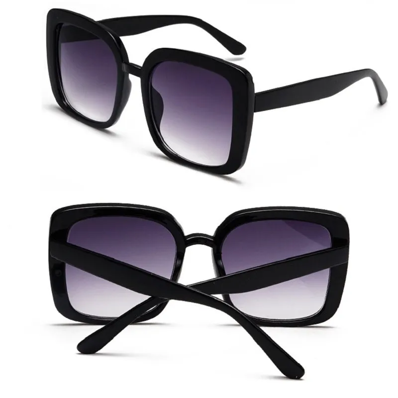 Retro Large Frame Sunglasses