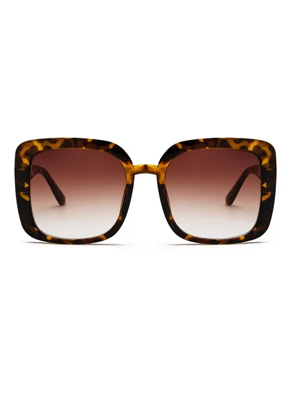 Retro Large Frame Sunglasses