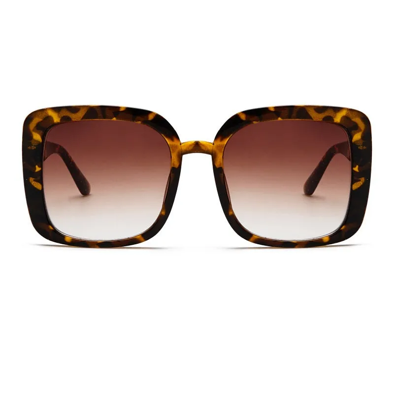 Retro Large Frame Sunglasses