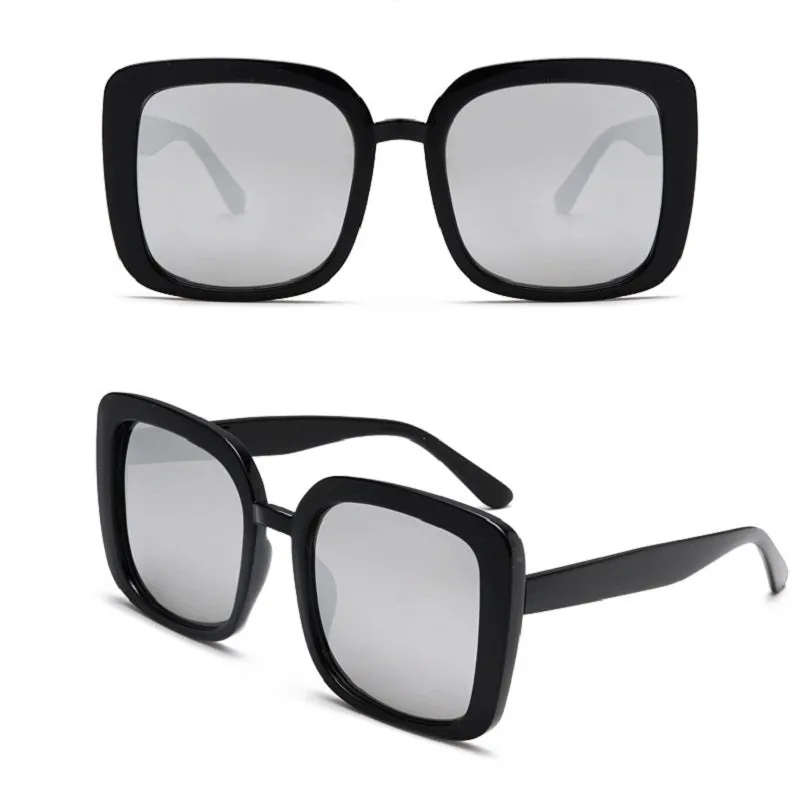 Retro Large Frame Sunglasses