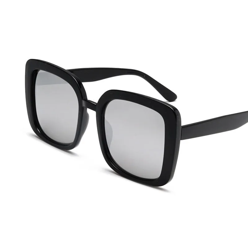 Retro Large Frame Sunglasses