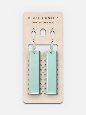 Retro Mint Edition Plank Earrings | Blake Hunter (For All Humans)