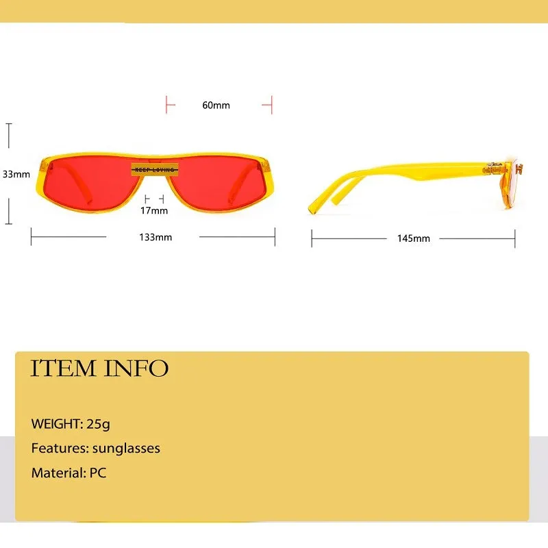 Retro Square Sunglasses