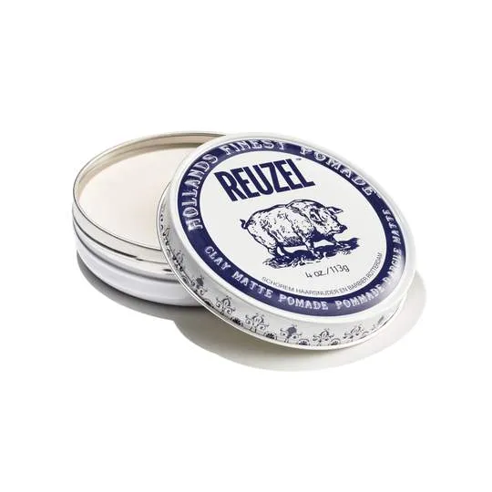 REUZEL SET POMADA CLAY MATTE