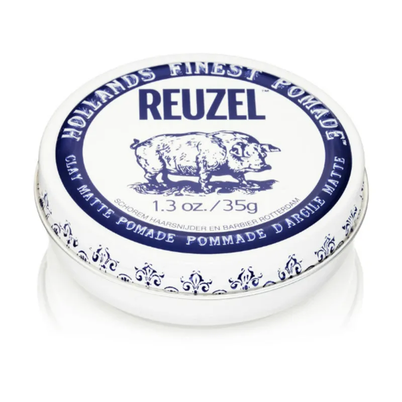 REUZEL SET POMADA CLAY MATTE