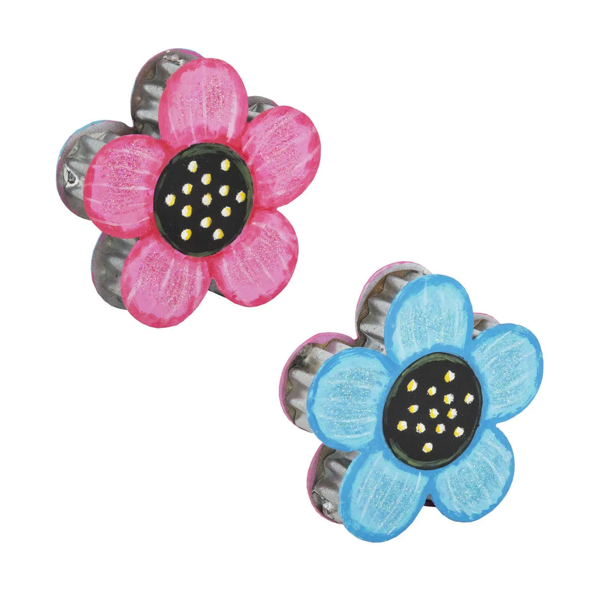 Reversible Metal Daisy Sitter