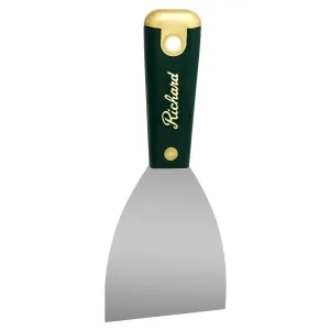 Richard Flexible Wall Scraper Stainless With Brass-plated Stainless Steel Head