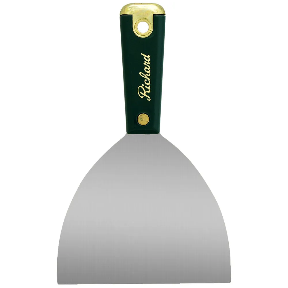 Richard Flexible Wall Scraper Stainless With Brass-plated Stainless Steel Head