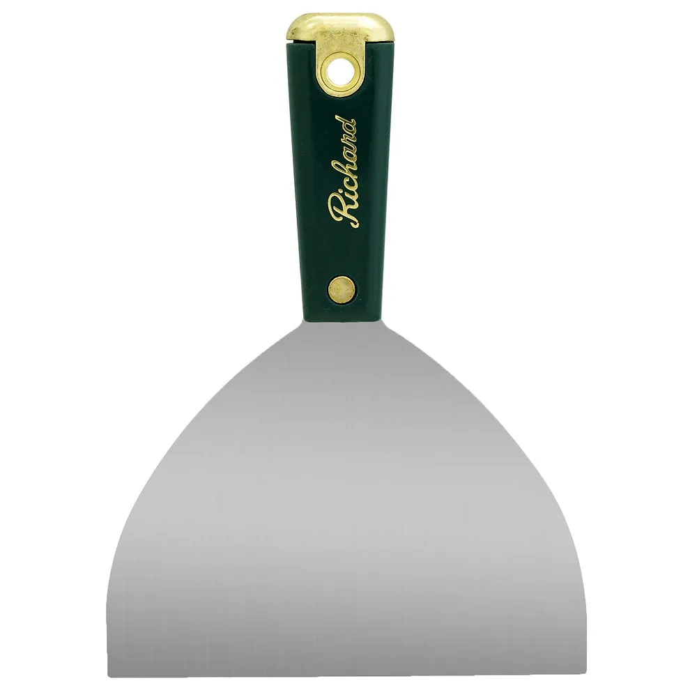 Richard Flexible Wall Scraper Stainless With Brass-plated Stainless Steel Head