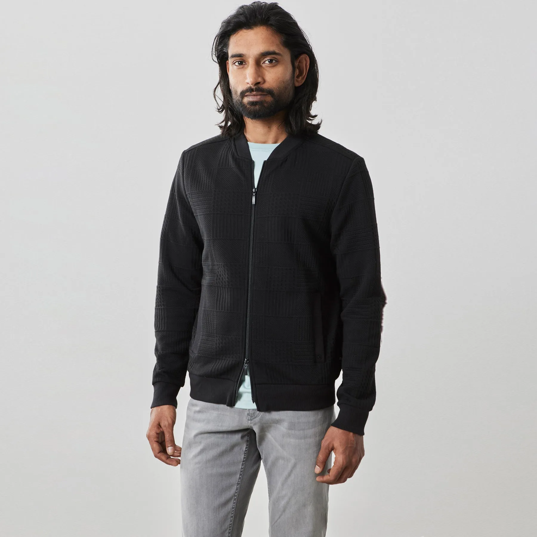 Robert Barakett Elmdon Baseball Zip Jacket