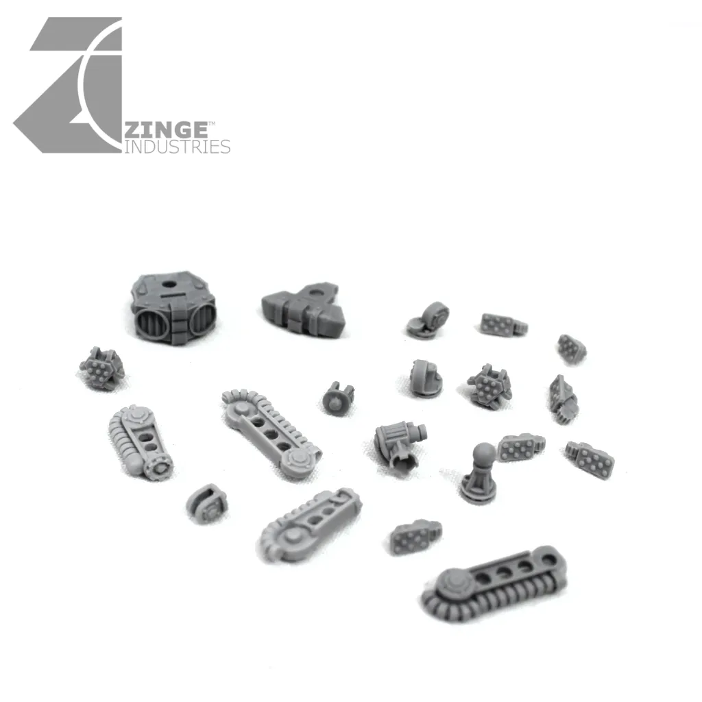 Robotic Servo Arm - Backpacks, Arms, Feet and Optic Sprue