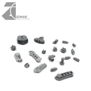 Robotic Servo Arm - Backpacks, Arms, Feet and Optic Sprue