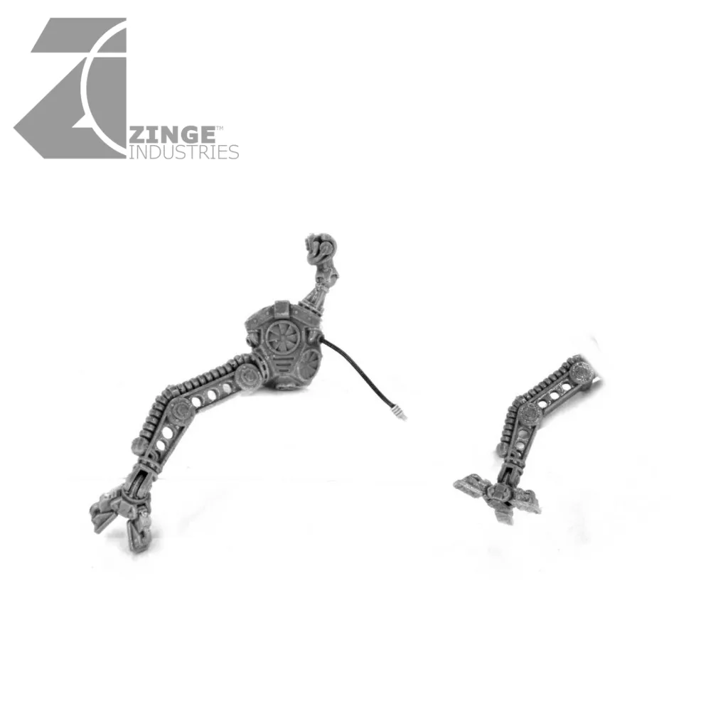 Robotic Servo Arm - Backpacks, Arms, Feet and Optic Sprue