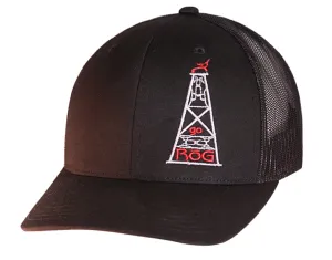 RS All Black "Go ROG" Fitted Cap