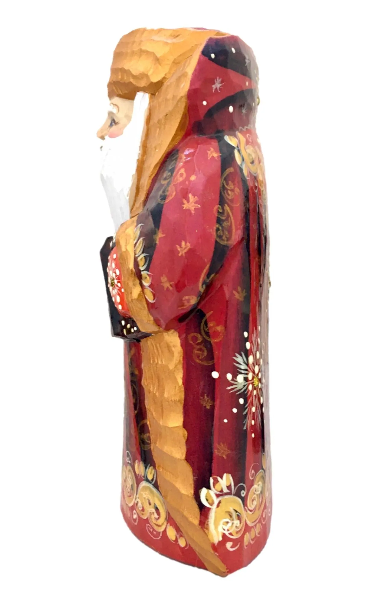 Russian Santa Red Lacquered