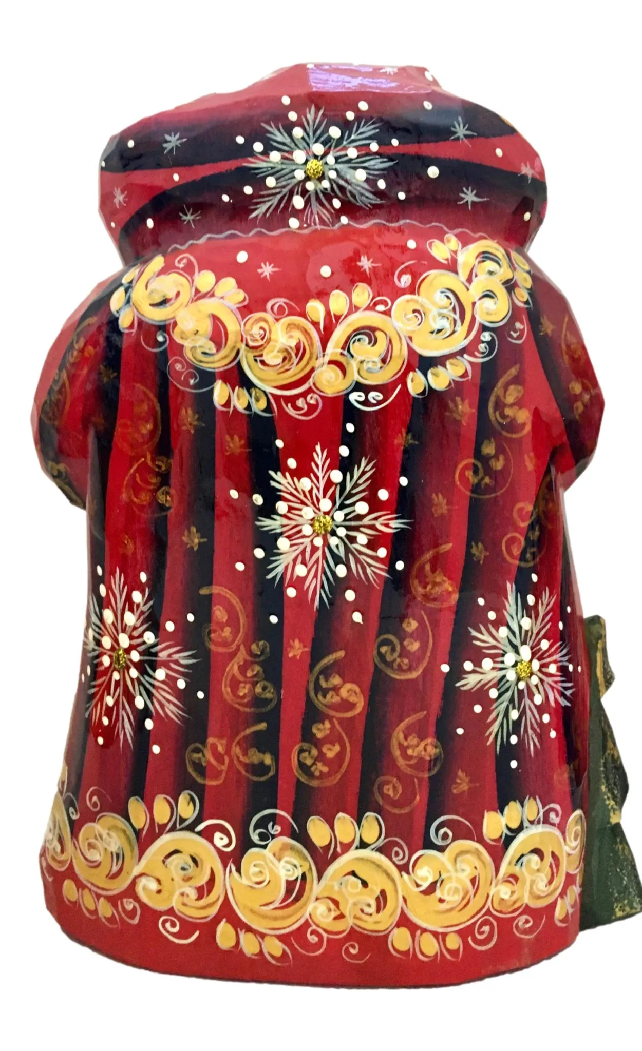 Russian Santa Red Lacquered