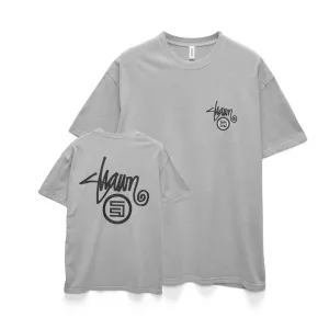 S-Double Shawn Dot Tee Washed Grey