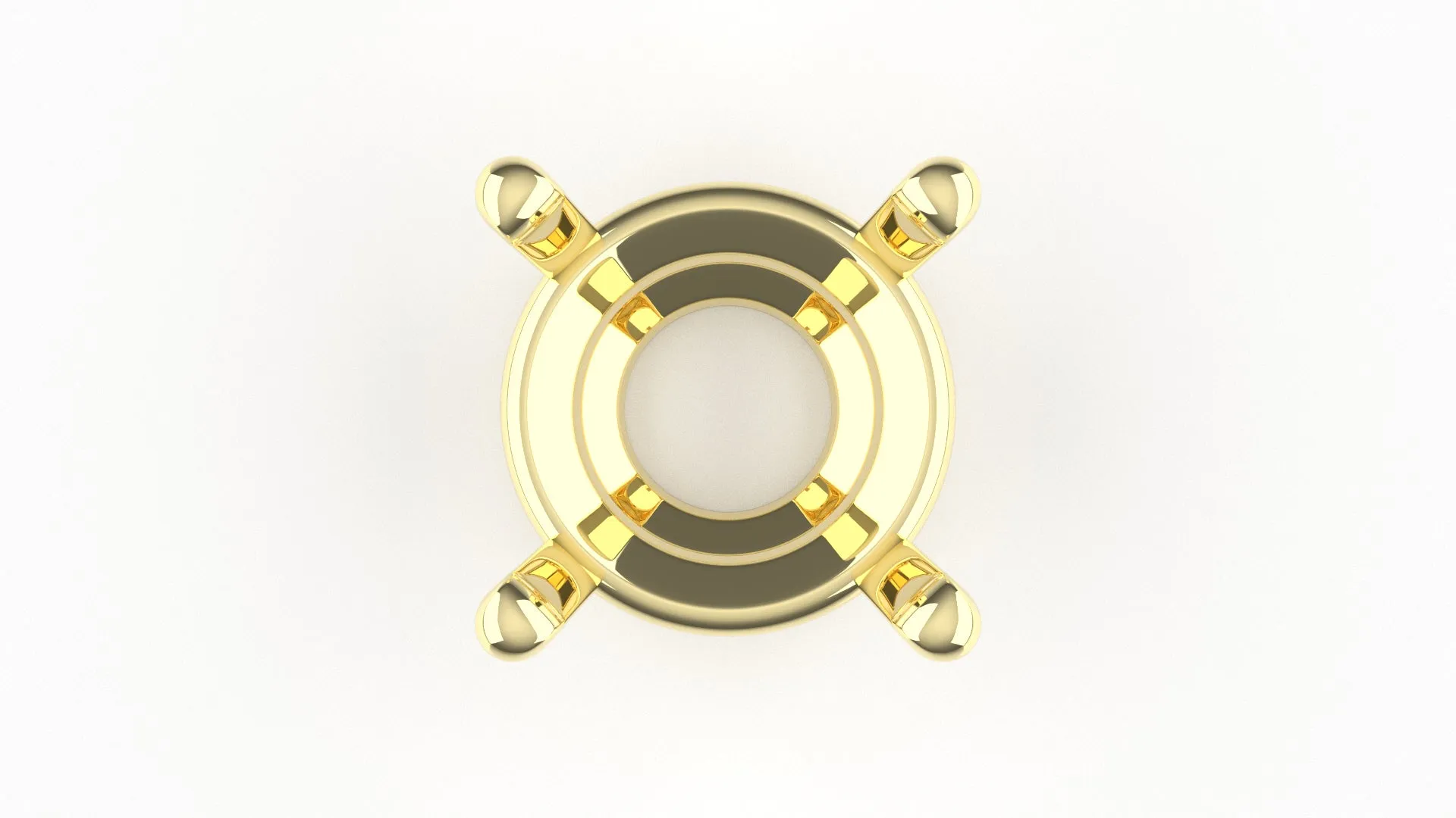 [S1001] 4-P Round Double Wire Basket Setting