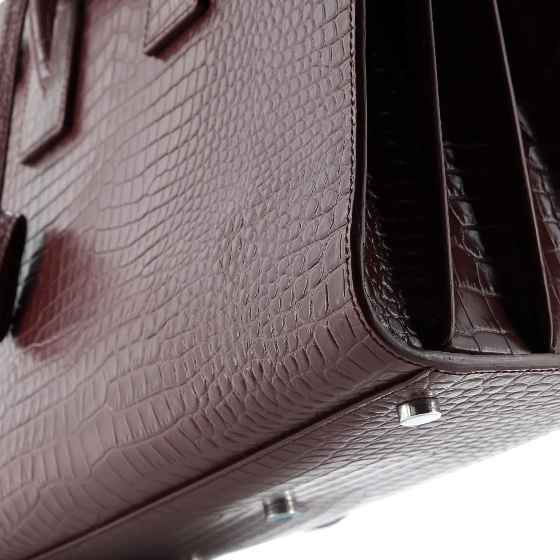 Sac de Jour NM Bag Crocodile Embossed Leather Small