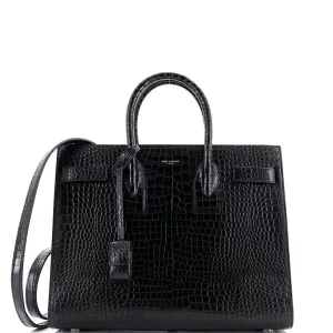 Sac de Jour NM Bag Crocodile Embossed Leather Small