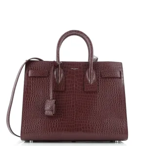 Sac de Jour NM Bag Crocodile Embossed Leather Small