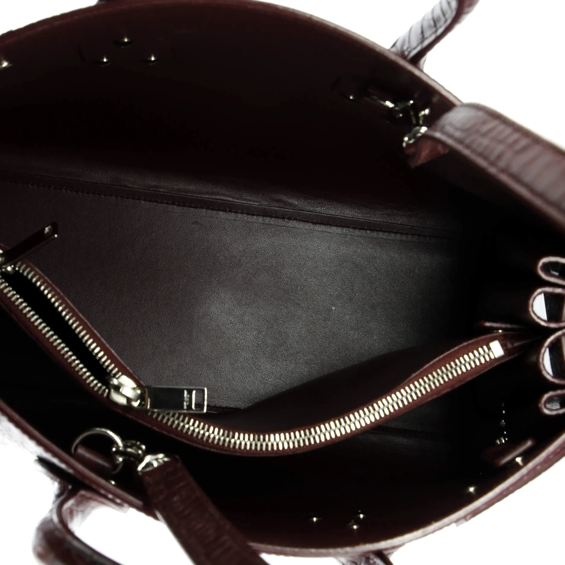 Sac de Jour NM Bag Crocodile Embossed Leather Small