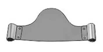 Saddle Metal Matrices Small (Shape 3) 12pcs