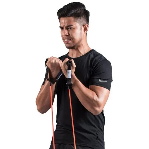 Sanctband Active Resistance Tubing With Handle (LEVEL 2 Amber)