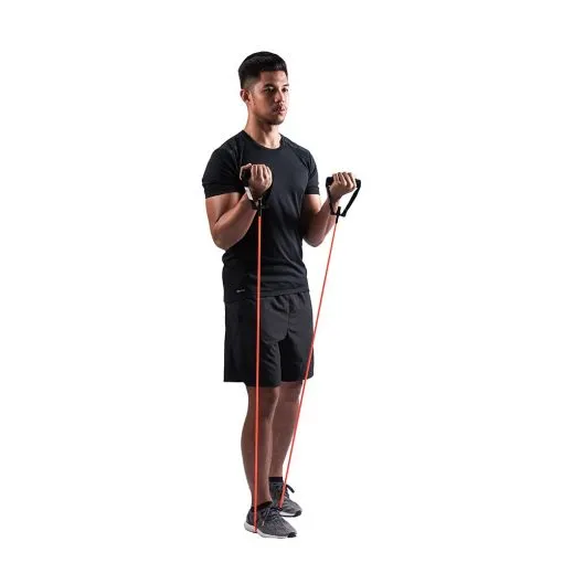 Sanctband Active Resistance Tubing With Handle (LEVEL 2 Amber)