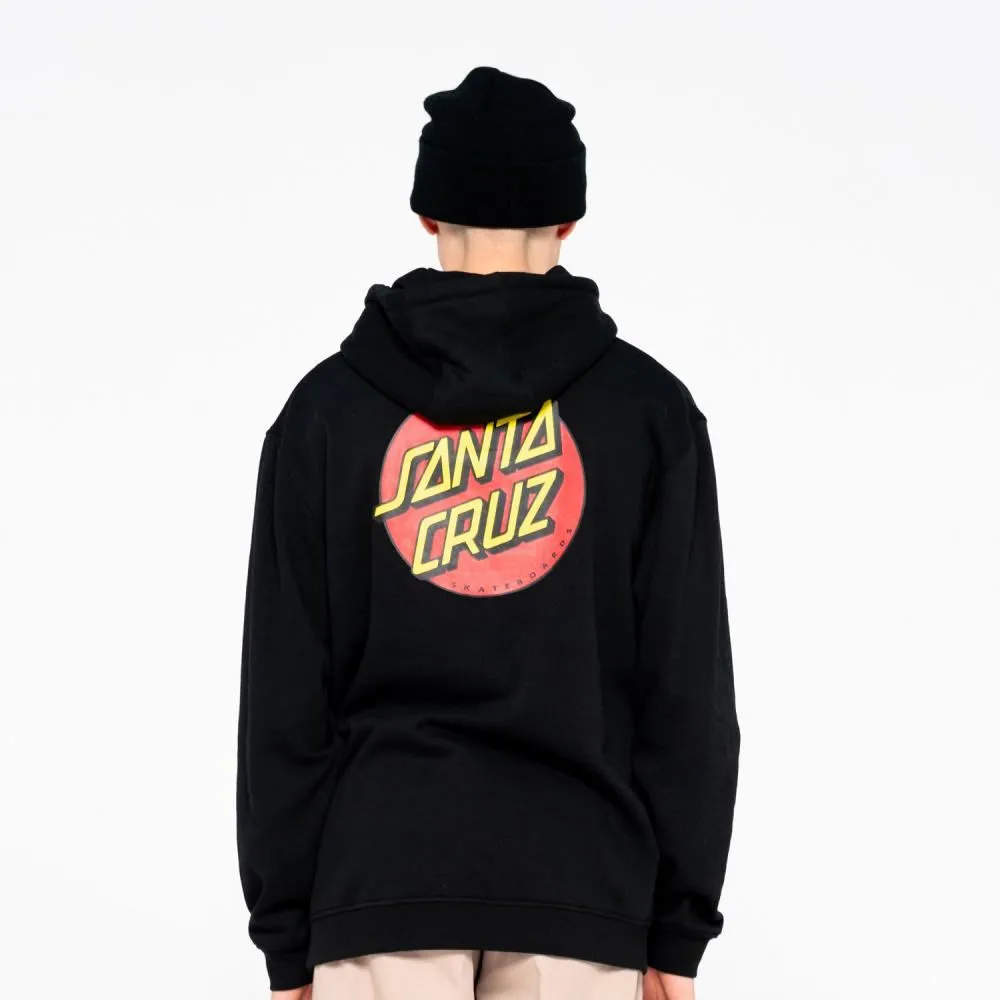 Santa Cruz Hood Classic Dot Chest Hood - Black