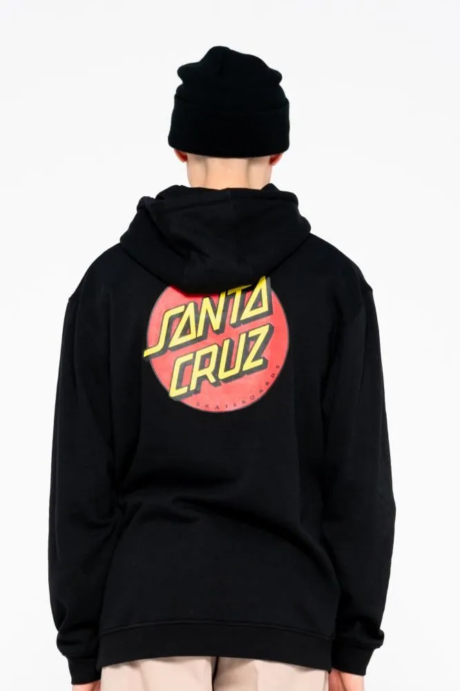 Santa Cruz Hood Classic Dot Chest Hood - Black