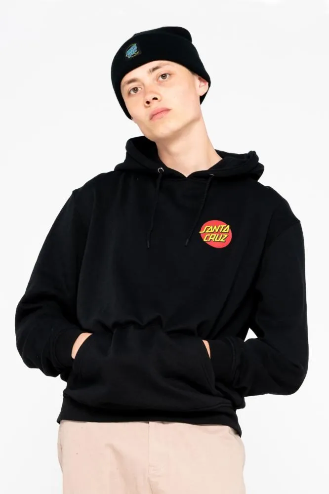 Santa Cruz Hood Classic Dot Chest Hood - Black