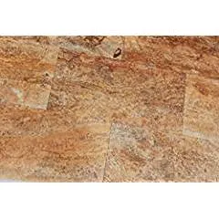 Scabos Travertine Vein Cut 12X24 Filled and Polished Tiles - Premium Quality (LOT of 100 PCS. (200 SQ. FT.))