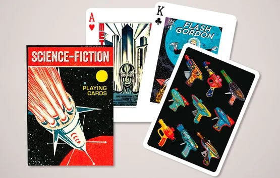 Science Fiction Playing Cards By Piatnik