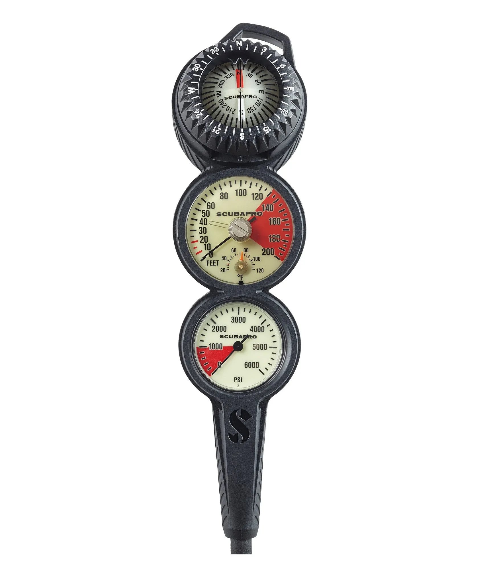 SCUBAPRO 3 Gauge In-Line Console
