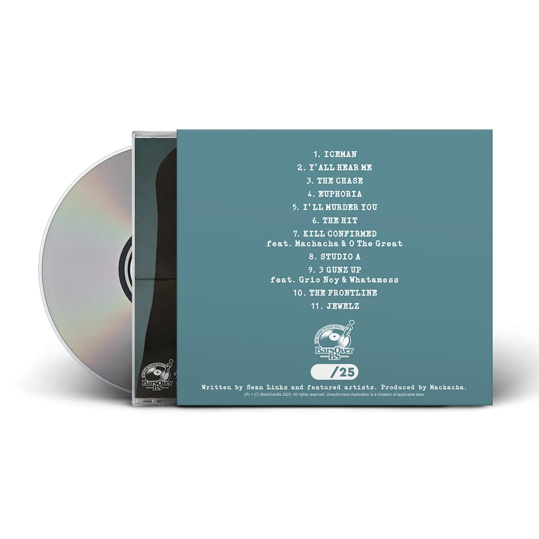 Sean Links x Machacha - The Iceman (Jewel Case CD With O-Card)