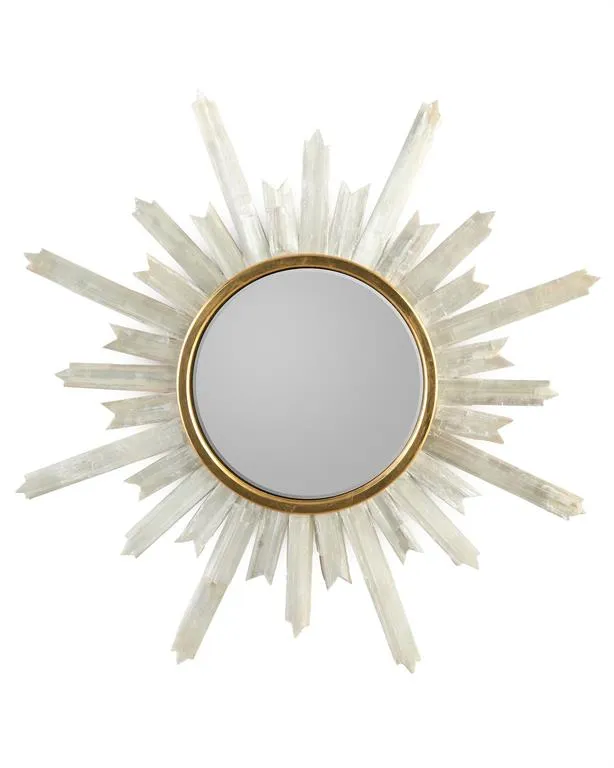 Selenite Starburst Mirror - John-Richard