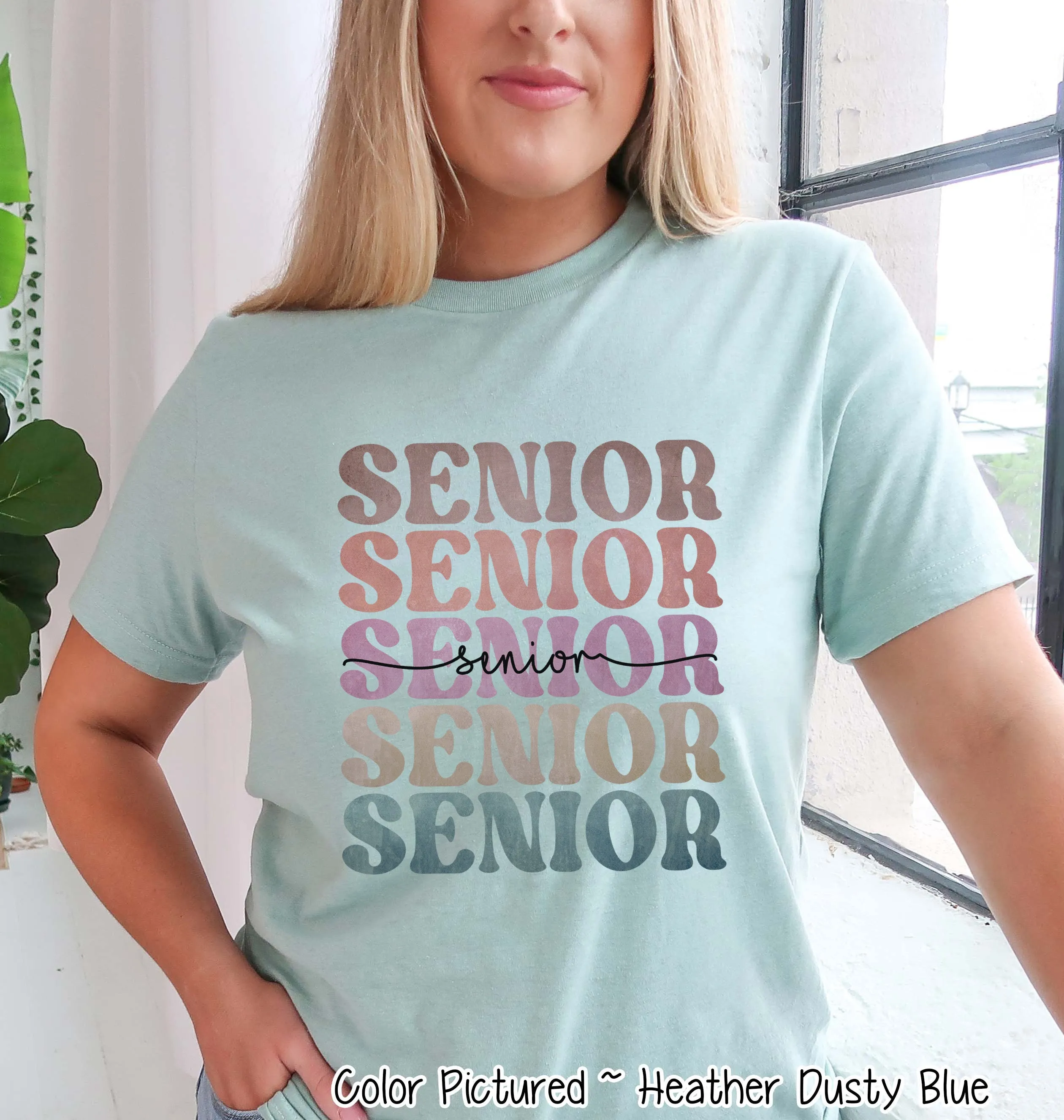 Senior Retro Mirror Tee