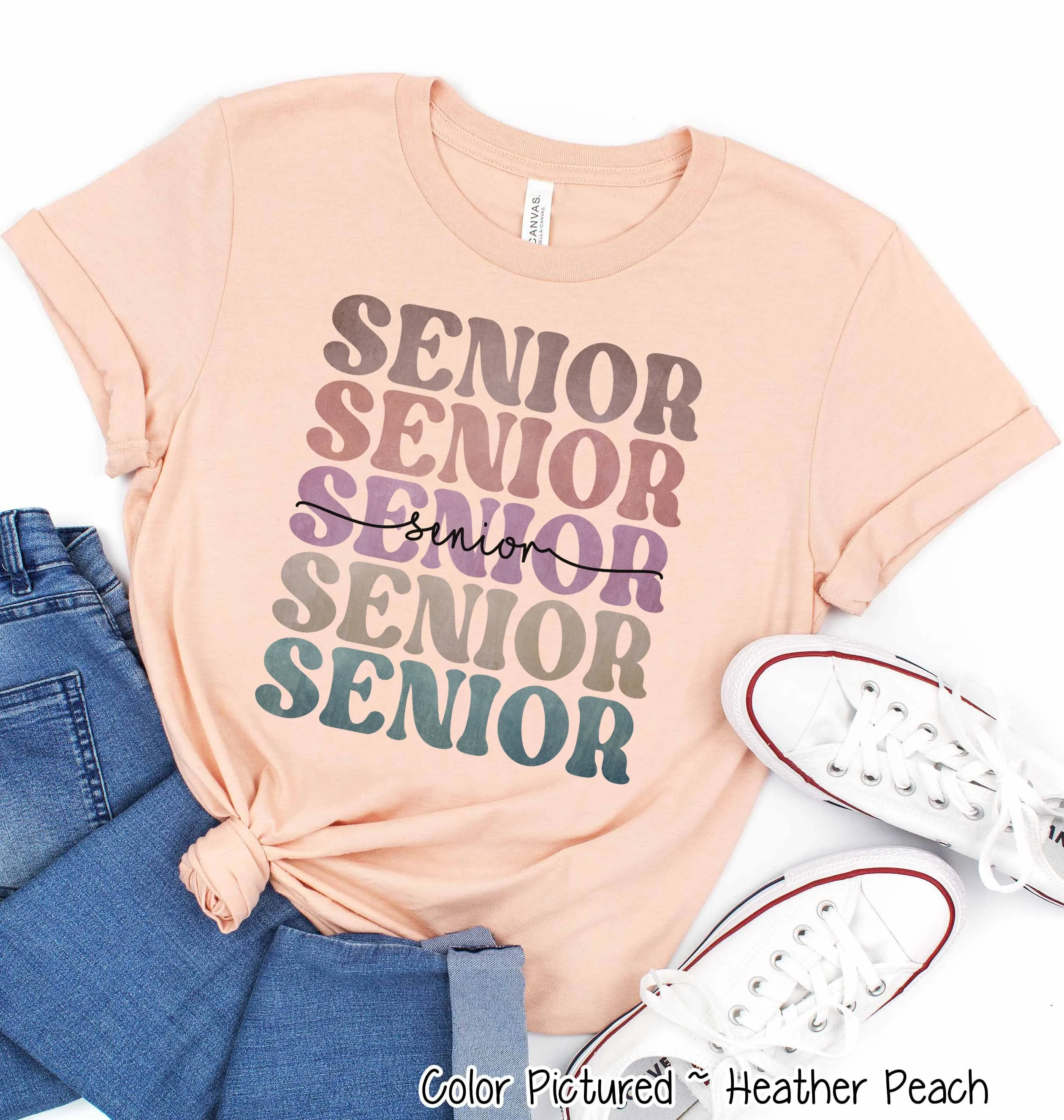 Senior Retro Mirror Tee