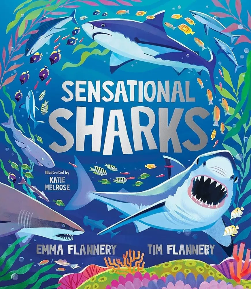 Sensational Sharks Hardcover Book