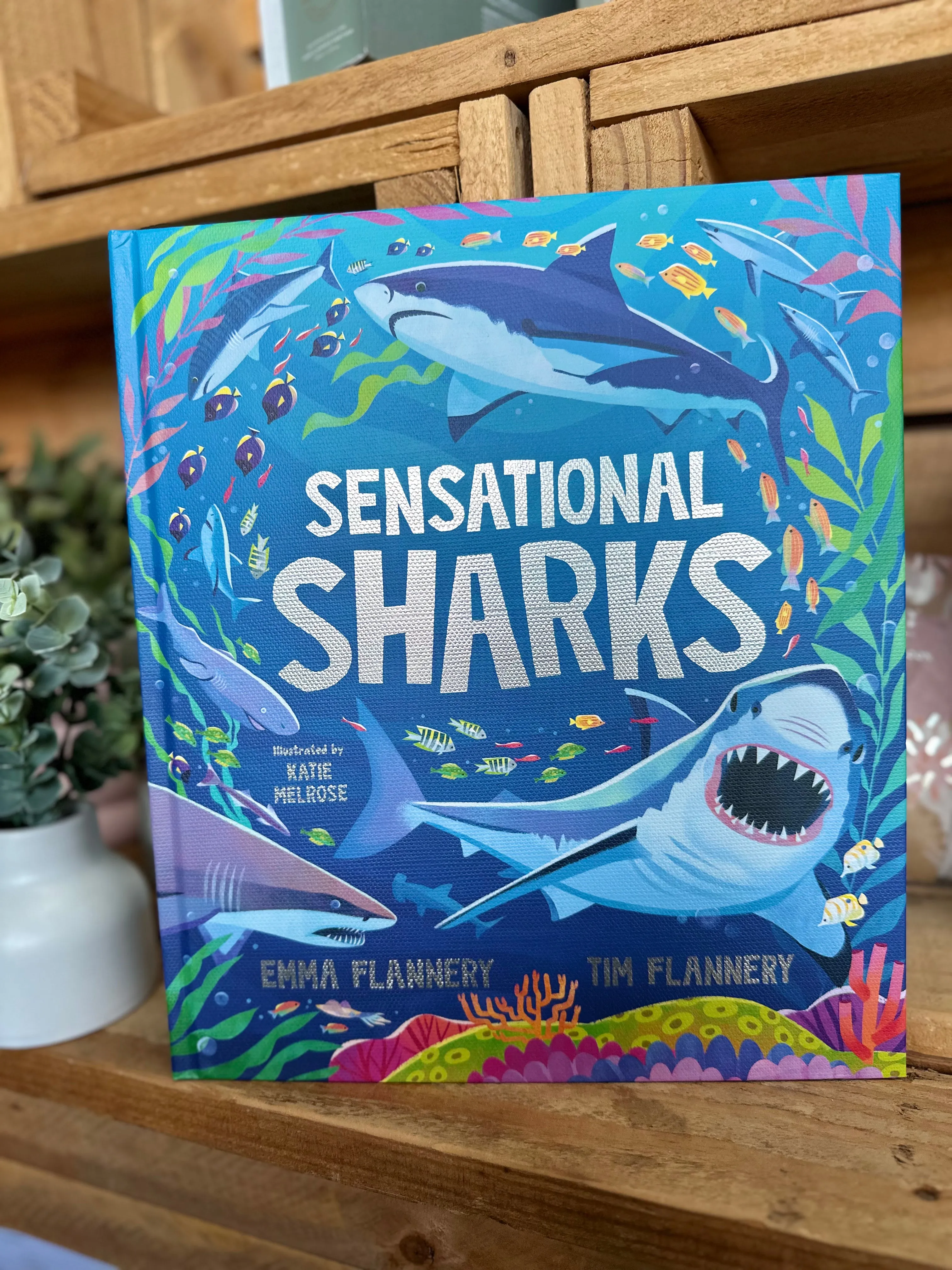 Sensational Sharks Hardcover Book