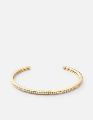 Set Cuff, Gold Vermeil/Sapphire
