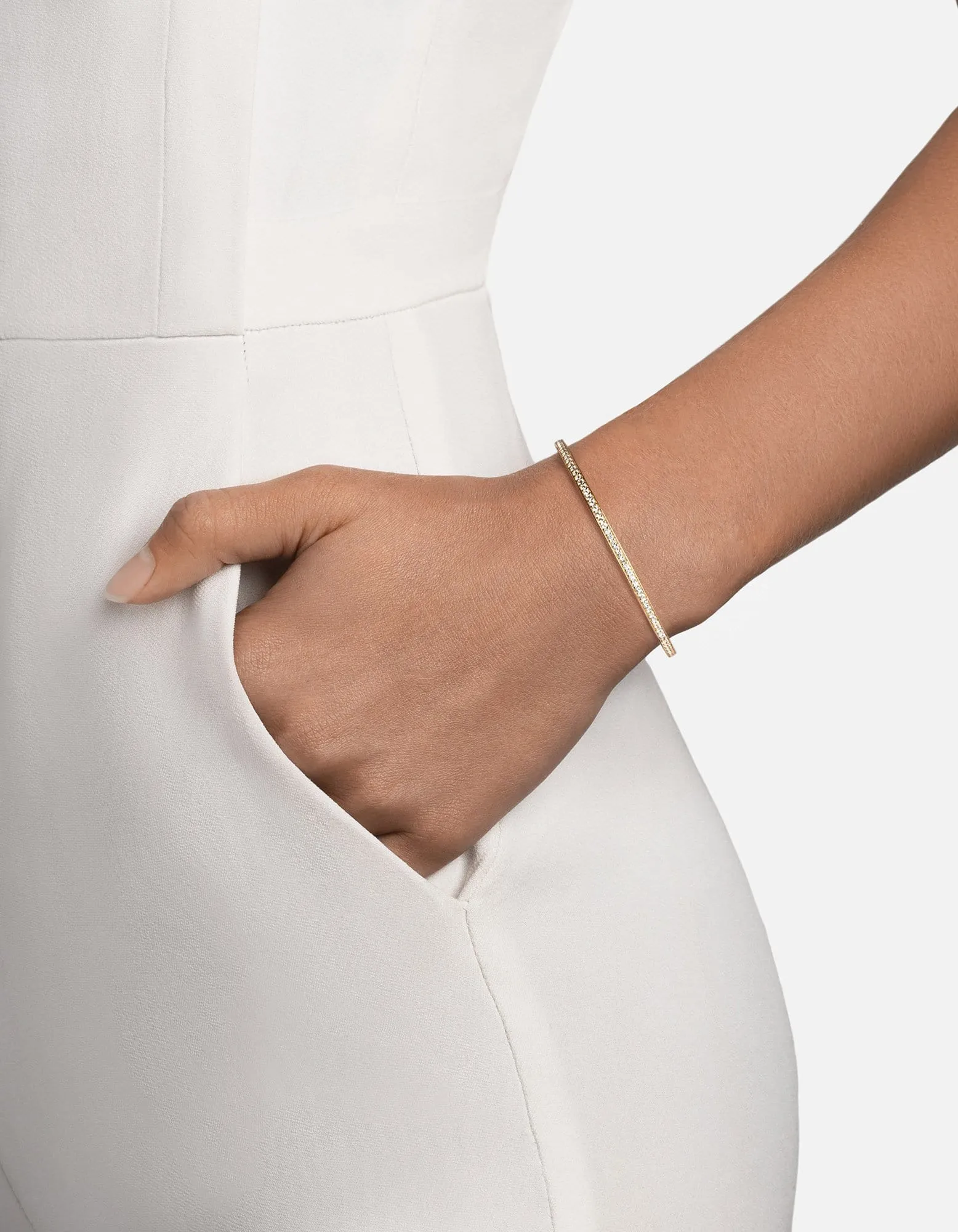 Set Cuff, Gold Vermeil/Sapphire