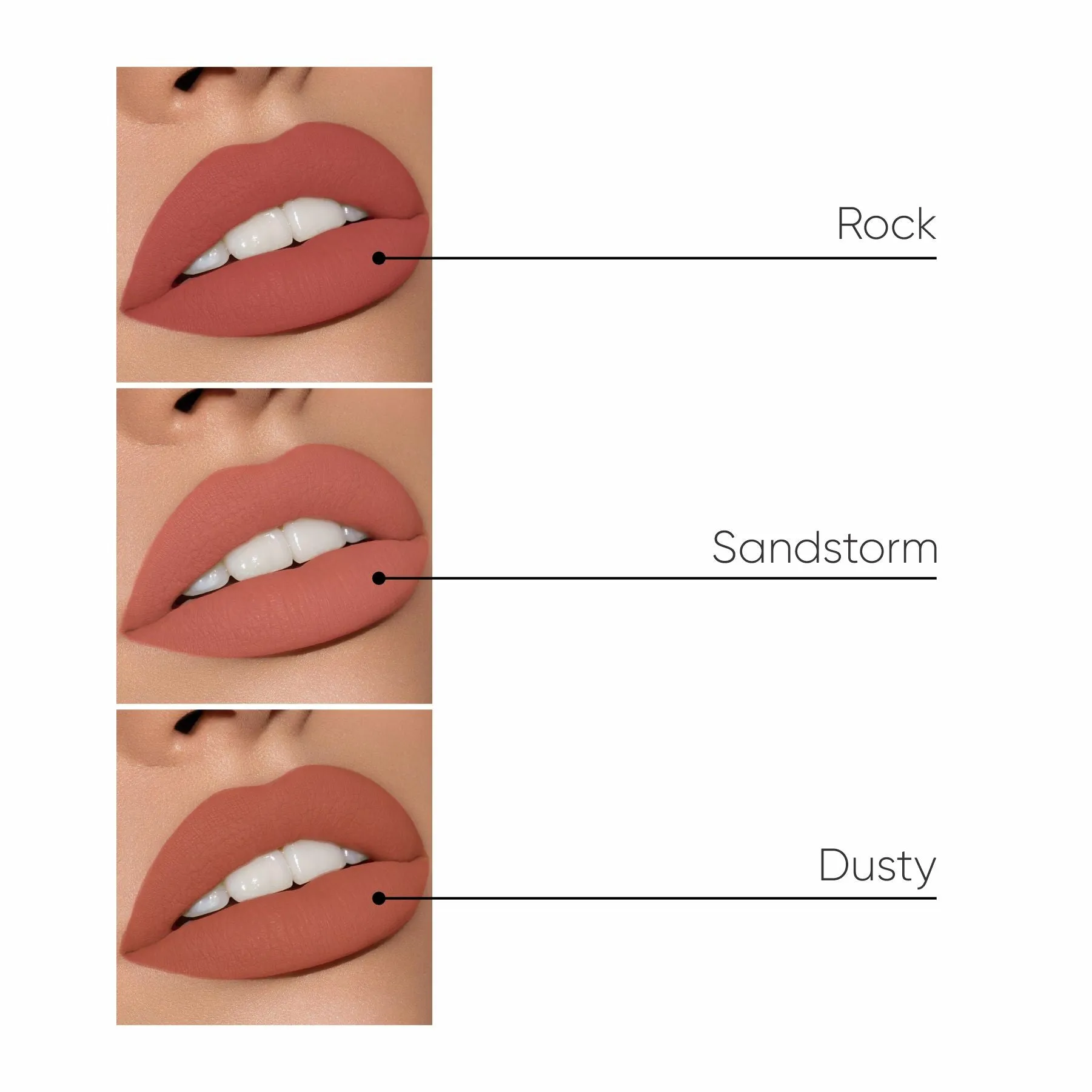 Set Labiales Matte NUDES VOL. 2 LUXOR COSMETICS