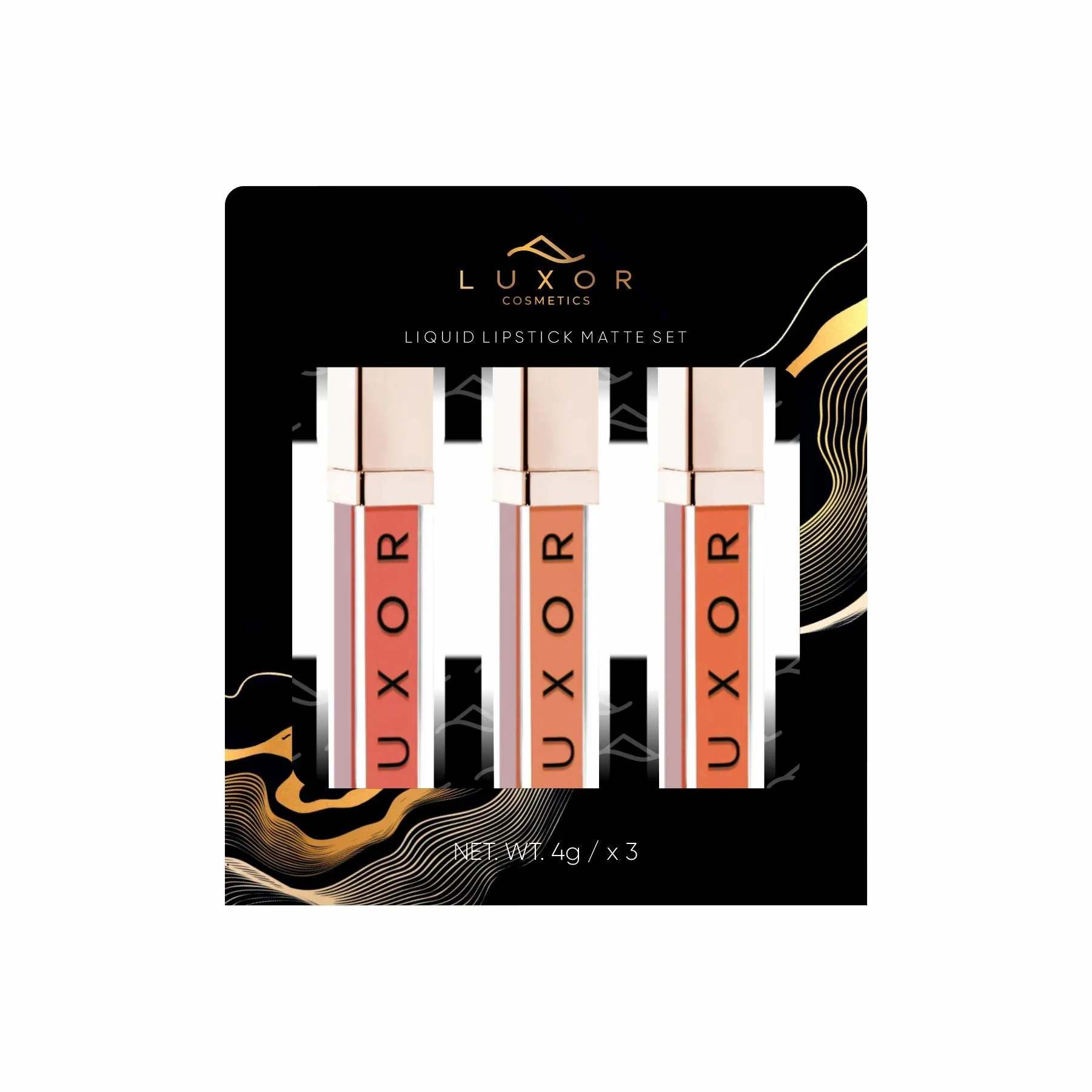 Set Labiales Matte NUDES VOL. 2 LUXOR COSMETICS