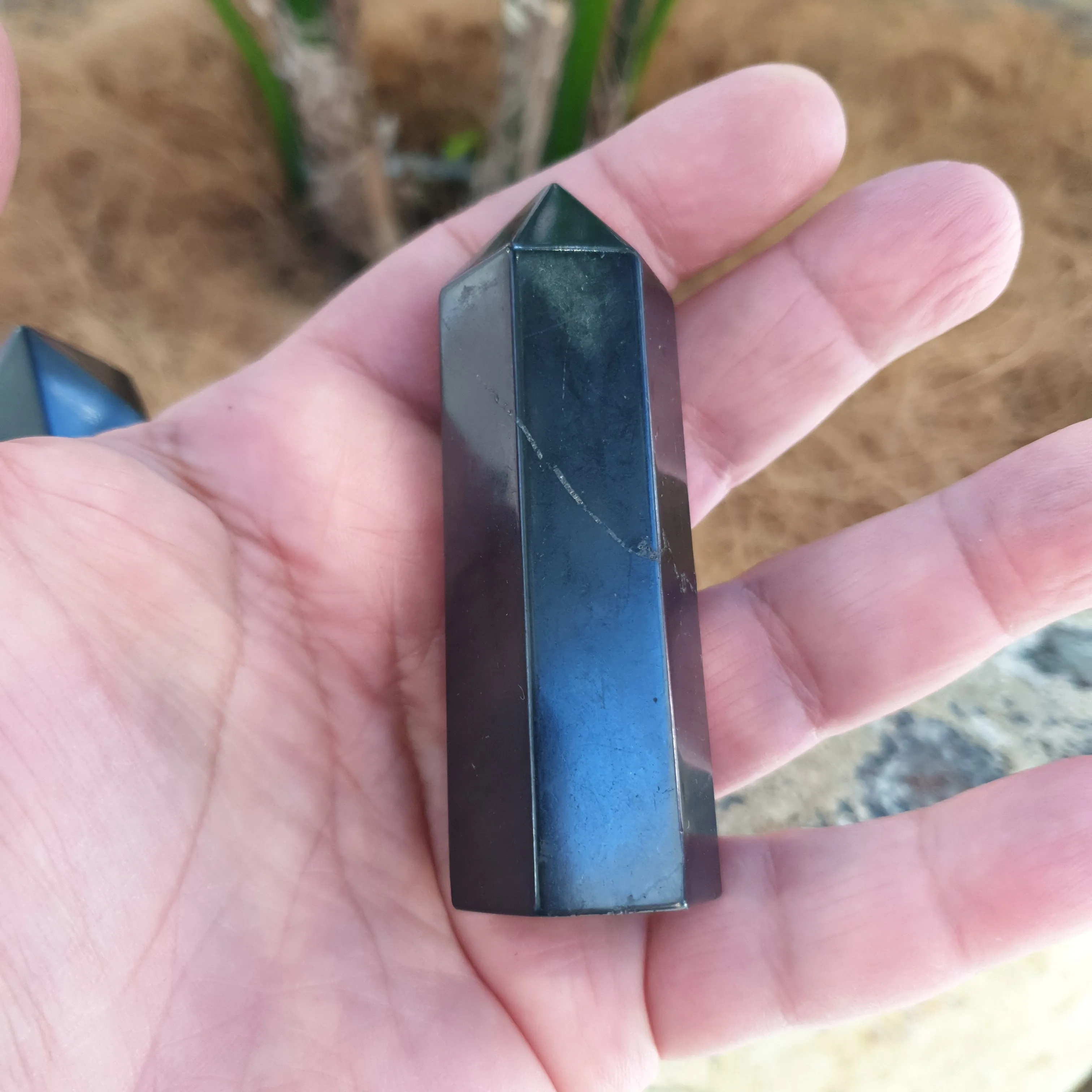 Shungite Polished Point